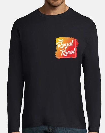 Tee-shirt Tee-shirt manche longue homme Royal Kreol box