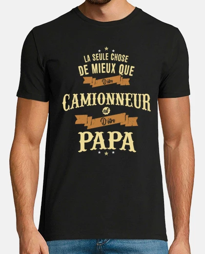 Tee-shirt Tee-shirt papa routier