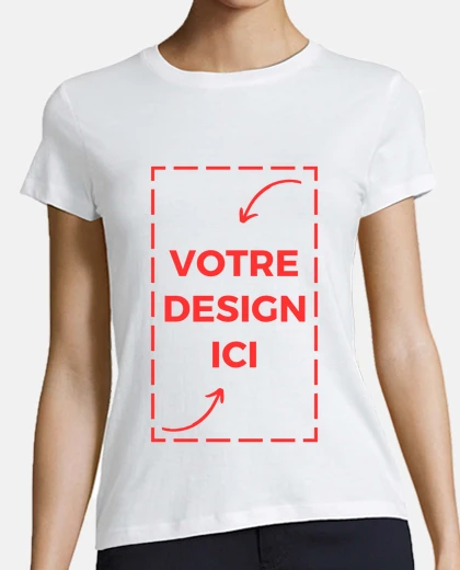 Tee-shirt personnalisé femme