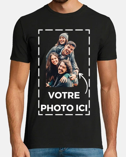 Tee-shirt Tee-shirt personnalisé photo