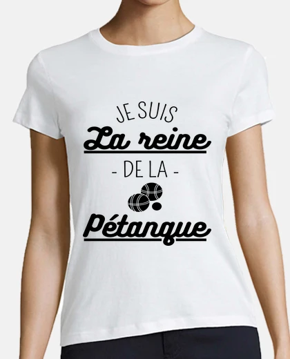 Tee-shirt Tee shirt pétanque femme cadeau