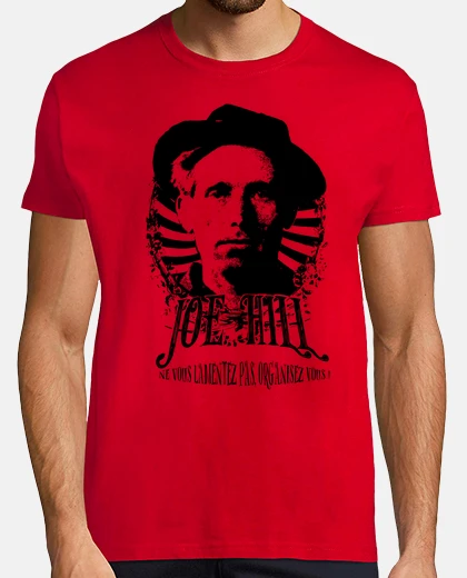 Tee-shirt Tee-Shirt Rouge Homme - Joe Hill