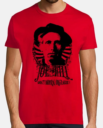 Tee-shirt Tee-Shirt Rouge Homme - Joe Hill English