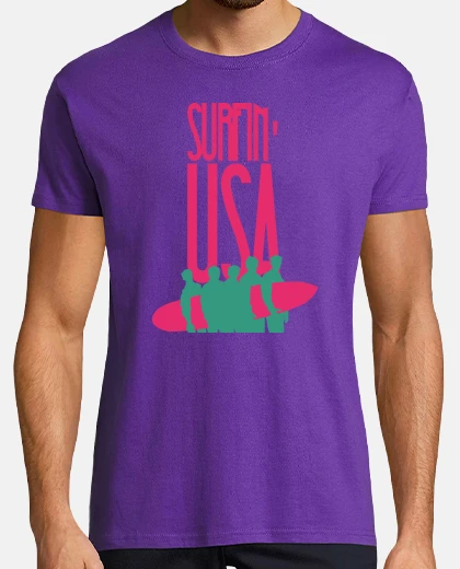 Tee-shirt tee-shirt unisexe - surf usa