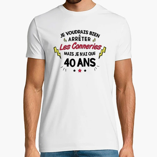 Tee Shirt Anniversaire 40 Ans Tostadora Tee Shirt Anniversaire 40 Ans Tostadora