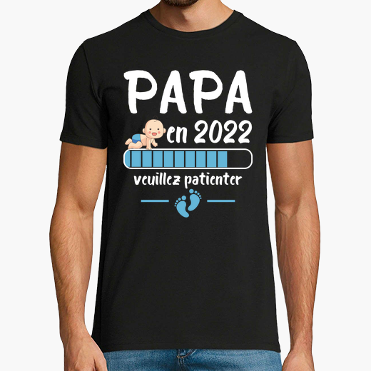 Tee Shirt Futur Papa 22 Nouvelle Naissance Tostadora