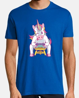 Tee-shirt gamer licorne