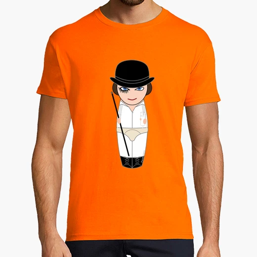 T shirt orange mécanique Clearance