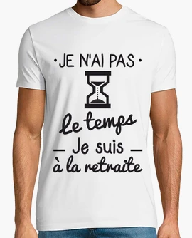 t shirt retraite