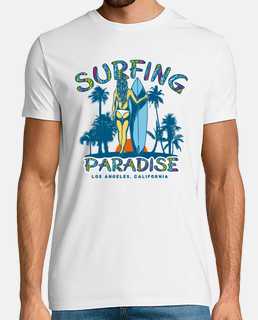 tee-shirt surf surf surf californie surf rétro