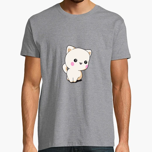 Tee Shirt T Shirt Homme Chaton Drole Chibi Tostadora