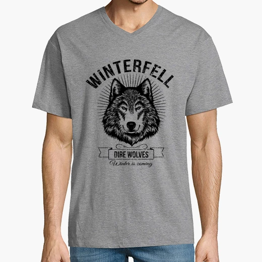 Tee Shirt Winterfell Loup Garou Game Of Tostadora