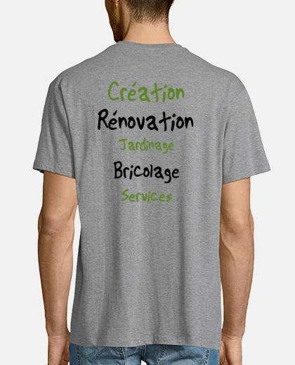 Tee-shirts: Création, rénovation, bricolage, jardinage, services