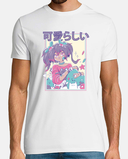 tee shirt anime girl co les de cab all 
