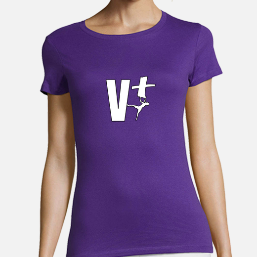 tee shirt femme, violet, qualité supérieure