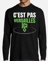 T-Shirt Noël C'est pas Versailles ici Taille adulte L/XL REF/22786