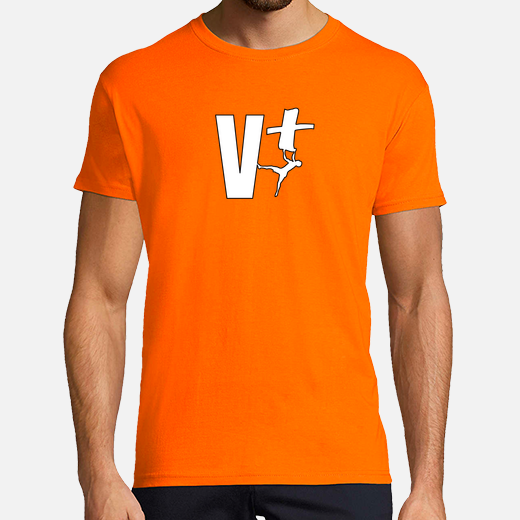 tee shirt homme, orange, qualité supérieure