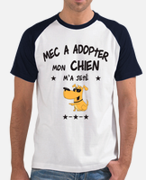 Tee-shirt mec a adopter cadeau humour