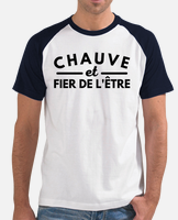 Fier d'être chauve Cadeau drôle pour homme chauve' T-shirt Homme