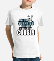 Tee shirt je vais etre online cousine