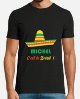 Tee shirt michel c est le br sil palmashow tostadora