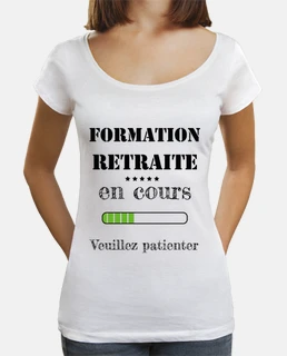 Tee shirts Femme Depart retraite Livraison Gratuite Tostadora.fr