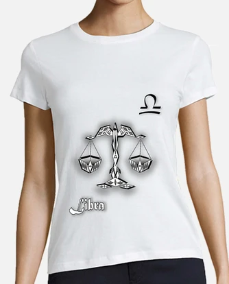 Tee shirt zodiac sign balance star t shirt tostadora