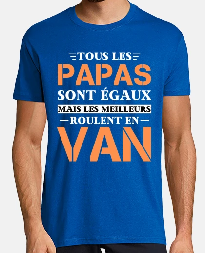 Tee-shirt Teeshirt Homme Van Cadeau Papa