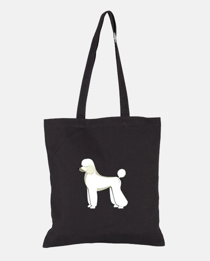 Borsa tela borsa barboncino minimalista