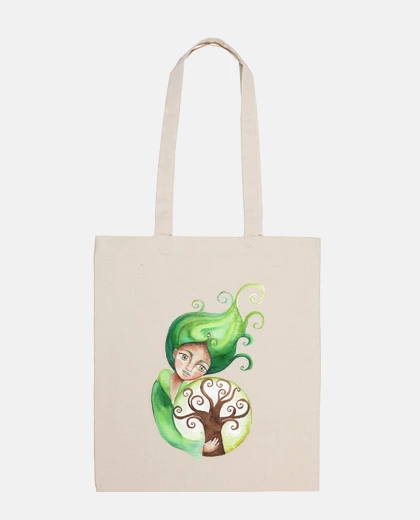 Borsa tela borsa dello spirito della terra