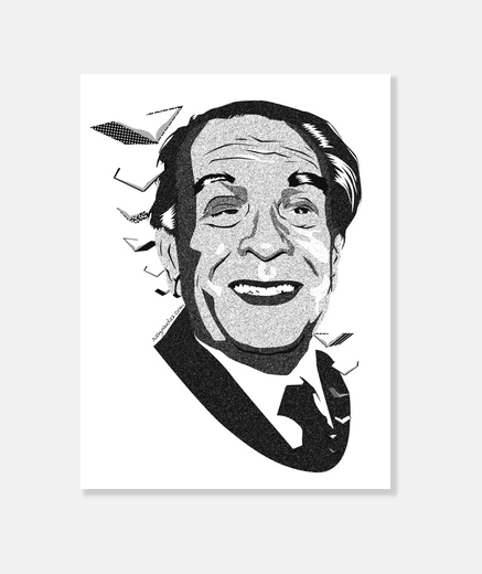 Stampa tela di borges