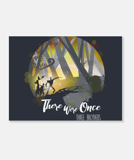 Stampa tela di three brothers