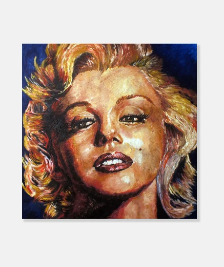 Stampa tela marilyn monroe - (40 x 40 cm)