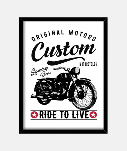 Quadro telaio motociclista americano custom motorcycle moto motociclisti corridori motociclisti della vecch