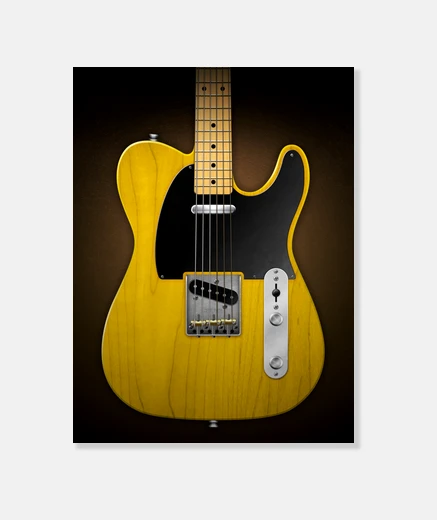 Tableau telecaster total (vêtements)