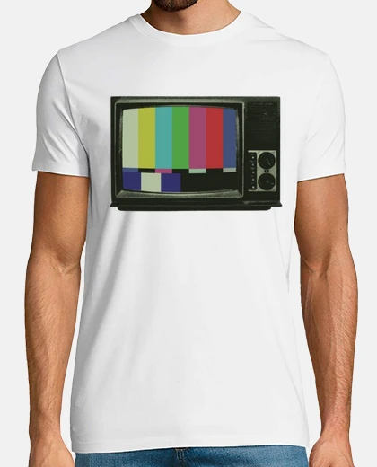 Camiseta televisión clásico retro televisión pat