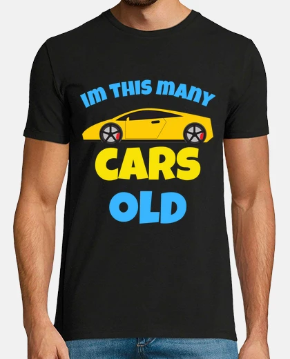 Camiseta Tema de fiesta de cumpleaños de coches 