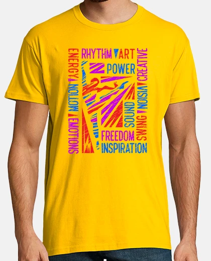 Camiseta tema de la danza moderna