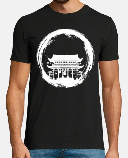 T-shirt tempio del giappone
