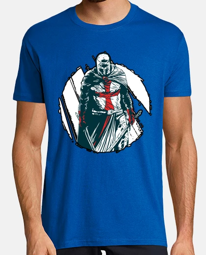 Camiseta templario cruzado caballero cruzado esp