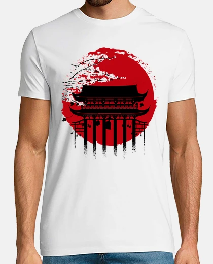 Tee-shirt temple de la cerise