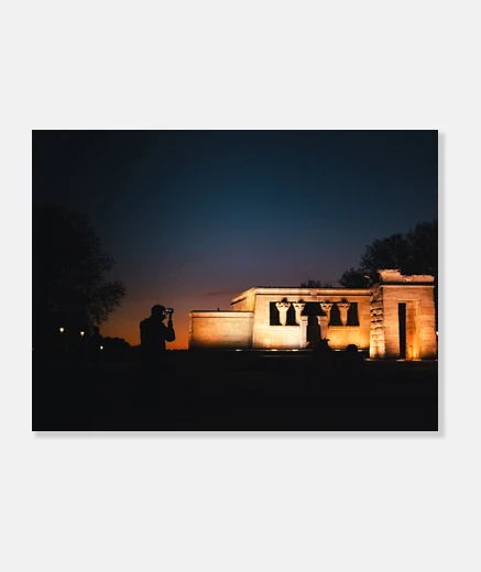 Tableau tempo de debod