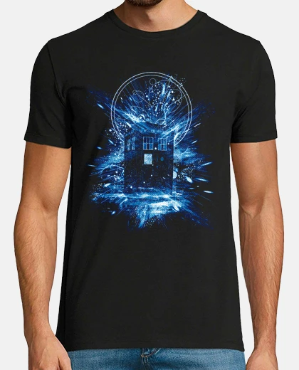 T-shirt tempo di tempesta -blue