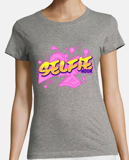 T-shirt tempo selfie