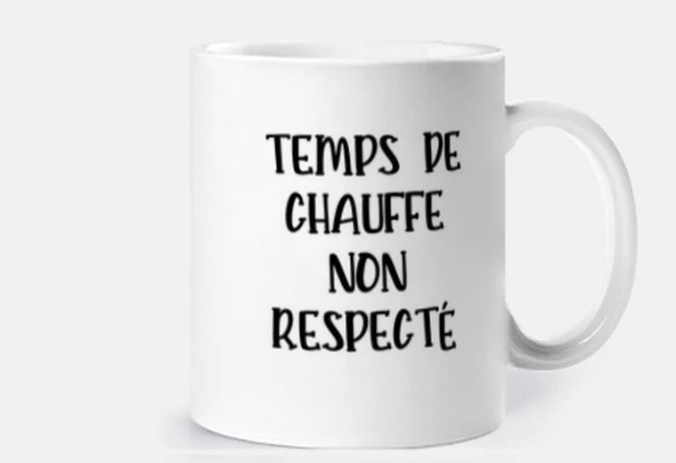 Mug temps de chauffe non respecté