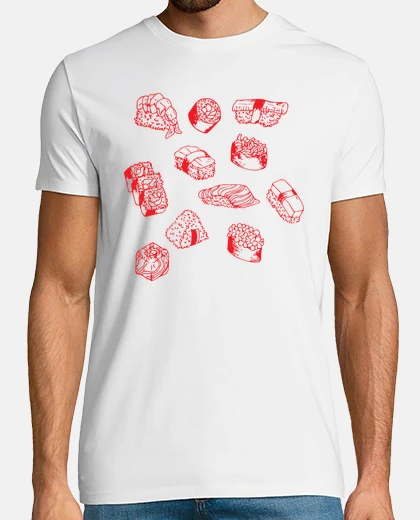 Tee-shirt temps de sushi