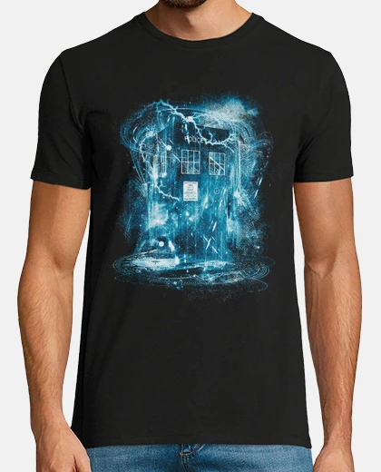 Tee-shirt temps et l'espace tempête