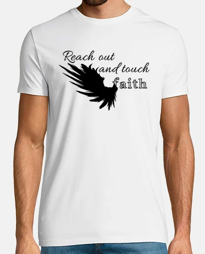 Tee-shirt tendre la main et toucher la foi v2