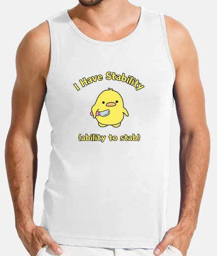 Camiseta Tengo estabilidad y capacidad para apuñ