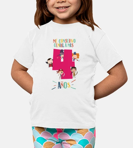 Abbigliamento Tengo i miei 4 grandi